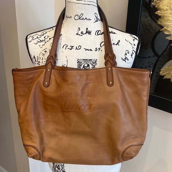 Gucci Leather Bag - Picture 1 of 8